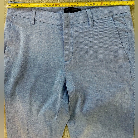 Banana Republic Linen Avery Ankle pant so 6 - Picture 5 of 8